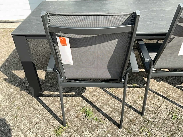 Suns savona carbon stone 280 dining tafel - afbeelding 7 van  7