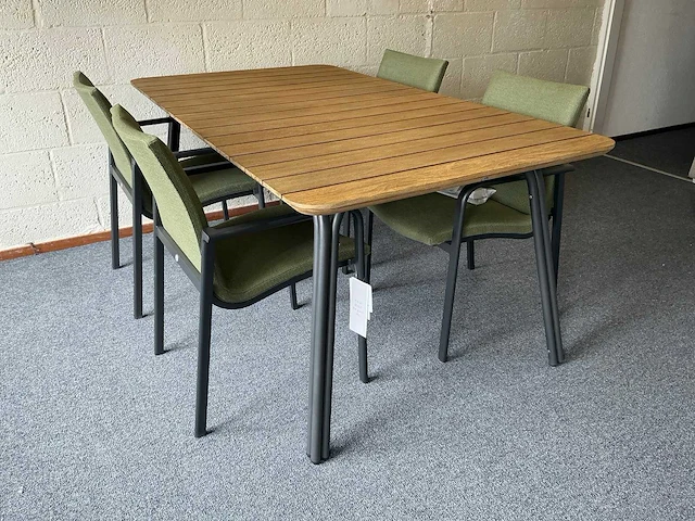 Suns simi met anzio stoelen tuintafel set - afbeelding 1 van  4