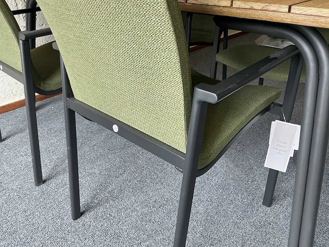 Suns simi met anzio stoelen tuintafel set - afbeelding 2 van  4