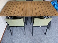 Suns simi met anzio stoelen tuintafel set - afbeelding 4 van  4