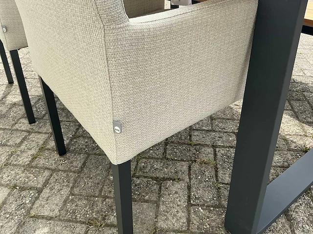 Suns tomar 220 met bankje en stoelen dining set - afbeelding 4 van  6