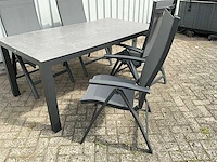 Suns vario met hpl blad dining set - afbeelding 3 van  3