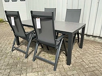 Suns vario met hpl blad dining set - afbeelding 1 van  4