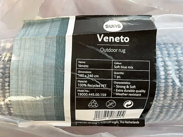 Suns veneto outdoor vloerkleed 160x240cm - afbeelding 2 van  2