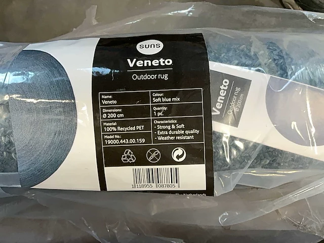 Suns veneto outdoor vloerkleed 200cm - afbeelding 2 van  2