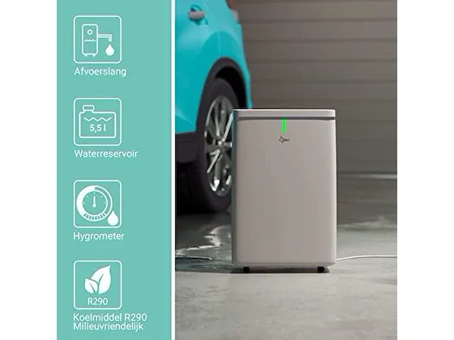 Suntec dryfix 20 lumio luchtontvochtiger - afbeelding 2 van  2