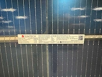 Suntech - set van 10 full black glas/glas zonnepanelen (430 wp) en 1 goodwe 3.6k hybride omvormer (1-fase) - afbeelding 8 van  12