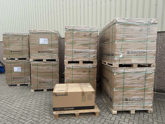 Suntech - set van 250 zonnepanelen (400 wp) met growatt 100 kw omvormer - afbeelding 1 van  12