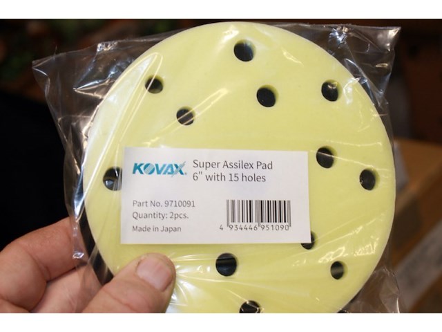 Super assilex pad 6 inch 15 holes 7 stuks - afbeelding 3 van  5