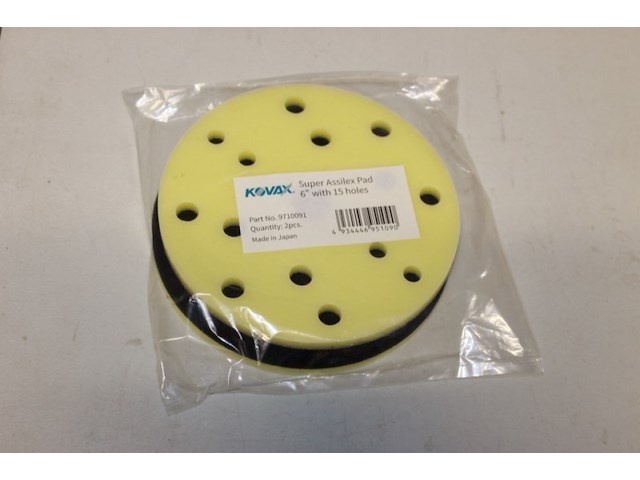 Super assilex pad 6 inch 15 holes 7 stuks - afbeelding 4 van  5