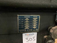 Super asso 20 kolomboormachine - afbeelding 7 van  9
