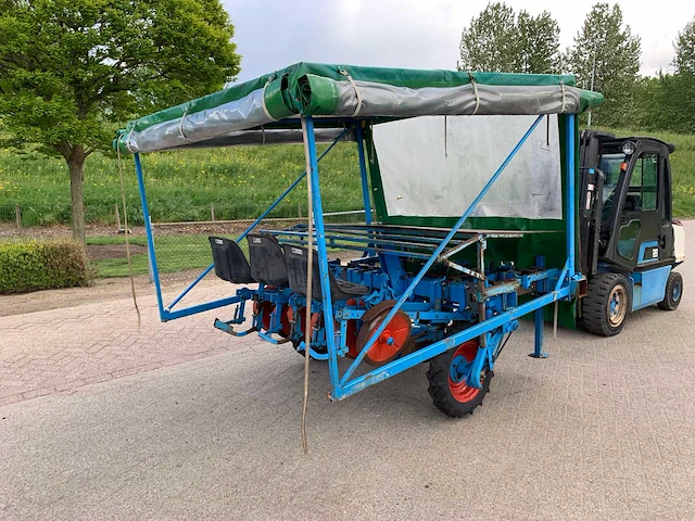 Super prefer 3-rijige plantmachine - afbeelding 3 van  9