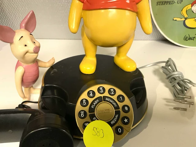 Superfone winnie the pooh & piglet telefoon - afbeelding 5 van  6