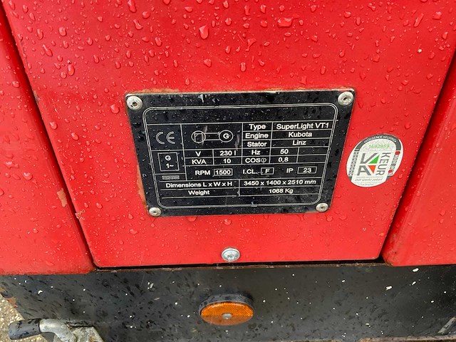 Superlight vt1 lichtkar kubota motor - afbeelding 14 van  14