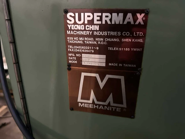 Supermax vmc 60a machining center - afbeelding 8 van  8