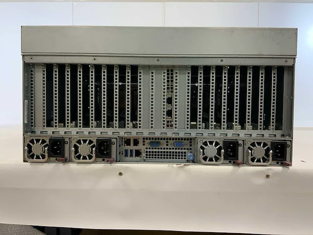 Supermicro super server, 2x amd epyc 7542 32-core, 16x 32 gb ram, geen hdd-chassisserver - afbeelding 5 van  7