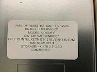 Supermicro x11ssh-f server (2x) - afbeelding 8 van  8