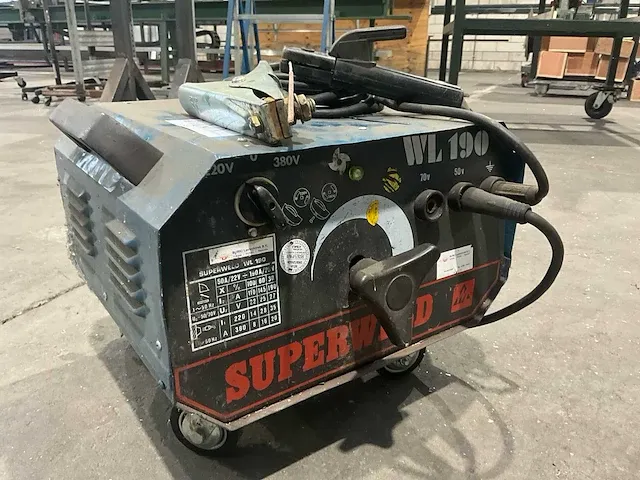Superweld wl190 elektrode lasapparaat - afbeelding 1 van  5