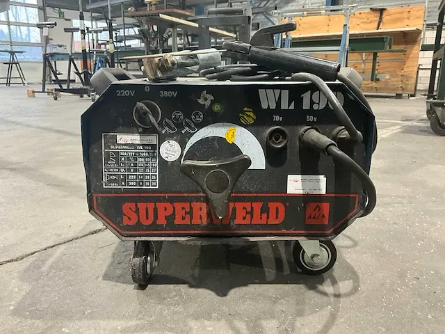Superweld wl190 elektrode lasapparaat - afbeelding 2 van  5