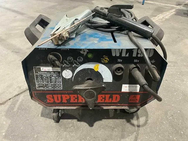Superweld wl190 elektrode lasapparaat - afbeelding 4 van  5