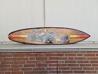 Surfplank wandbord 150 cm