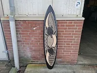 Surfplank wandbord