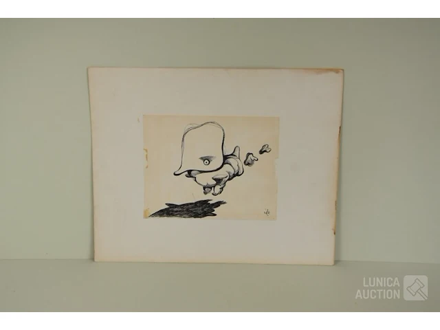 Surrealistische gouaches/tekeningen - afbeelding 2 van  8