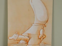 Surrealistische gouaches/tekeningen - afbeelding 7 van  8
