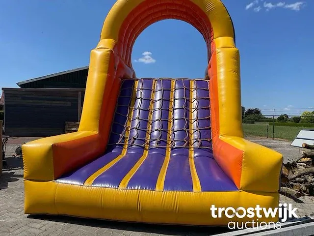 Survivalbaan 16mtr springkussen - afbeelding 6 van  17
