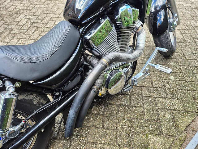 Susuki intruder vs1400 custom motorfiets - afbeelding 10 van  12