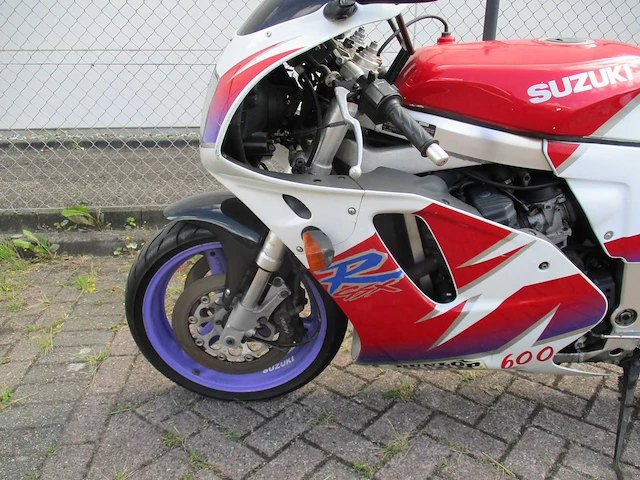 Suzuki - sport - gsx r 600 w oldtimer race - motorfiets - afbeelding 8 van  14