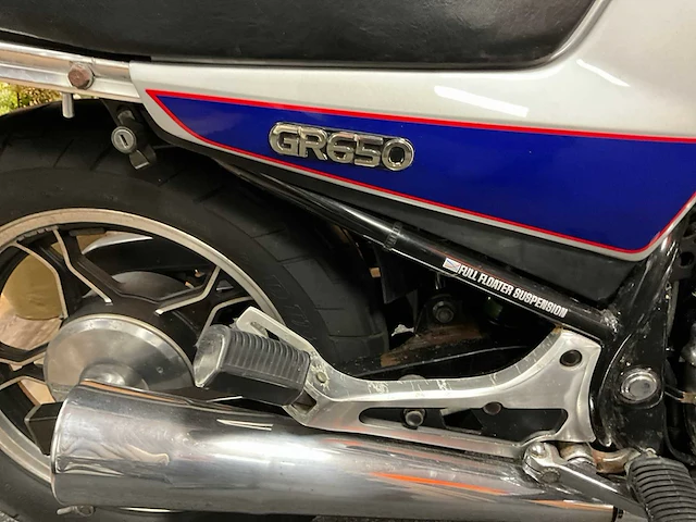 Suzuki gr 650 motorfiets - afbeelding 15 van  15