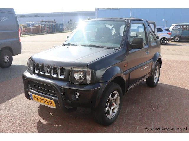 Suzuki jimny cabrio - 1.3 benzine | apk tot september 2026 | kenteken 19-pb-vb - afbeelding 1 van  25