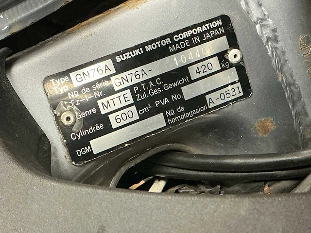 Suzuki sport rf600 motorfiets - afbeelding 3 van  11