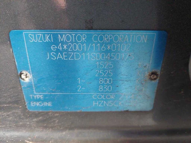 Suzuki swift 1.3 4grip exclusive, rj-699-s - afbeelding 8 van  16
