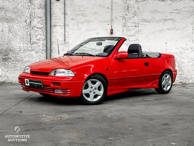 Suzuki swift 1.3 cabrio 68pk 1993 -orig. nl-, hd-ht-67 - afbeelding 1 van  47