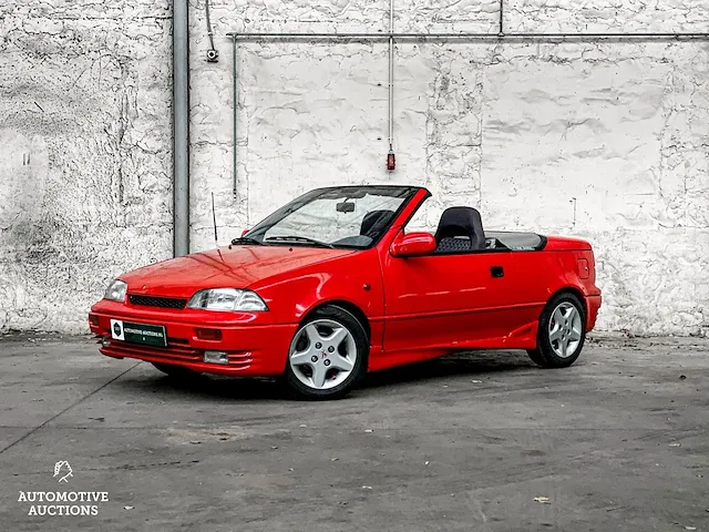 Suzuki swift 1.3 cabrio 68pk 1993 -orig. nl-, hd-ht-67 - afbeelding 12 van  47