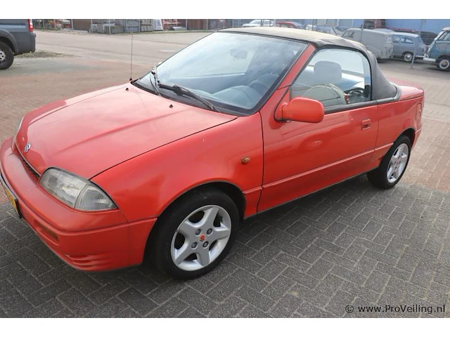 Suzuki swift u9 cabrio 1.3 benzine | bwjr. 1994 | kenteken: hv-xj-15 - afbeelding 17 van  23