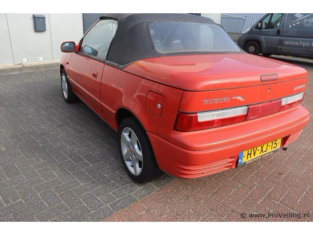 Suzuki swift u9 cabrio 1.3 benzine | bwjr. 1994 | kenteken: hv-xj-15 - afbeelding 18 van  23