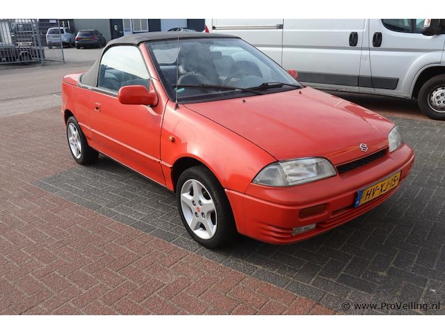 Suzuki swift u9 cabrio 1.3 benzine | bwjr. 1994 |kenteken: hv-xj-15 - afbeelding 1 van  23