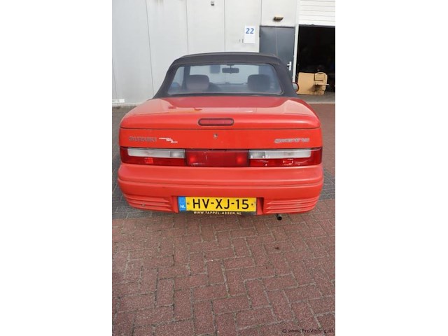 Suzuki swift u9 cabrio 1.3 benzine | bwjr. 1994 |kenteken: hv-xj-15 - afbeelding 19 van  23
