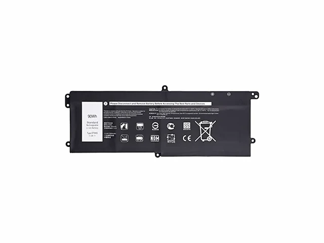 Swarking vervangende batterij compatibel met dt9xg dell alienware - afbeelding 1 van  3