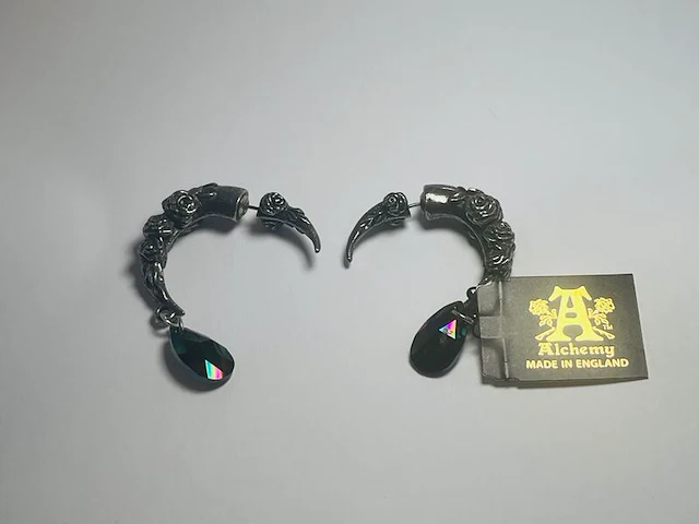 Swarovski alchemy of england oorbellen - new old stock - afbeelding 1 van  4