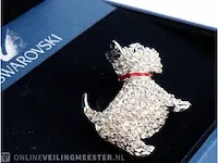 Swarovski broche - afbeelding 4 van  5