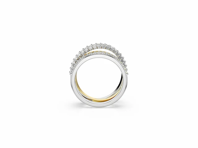 Swarovski hyperbola 5689729 dames ring meerkleurig maat 18 - afbeelding 2 van  4