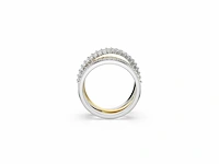 Swarovski hyperbola 5689729 dames ring meerkleurig maat 18 - afbeelding 2 van  4