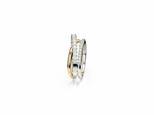 Swarovski hyperbola 5689729 dames ring meerkleurig maat 18 - afbeelding 3 van  4