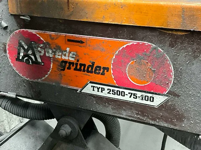 Swede 2500-75-100 backstand schuurmachine - afbeelding 3 van  11