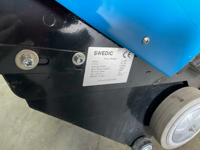 Swedic - s-1000 - veegmachine - afbeelding 3 van  4
