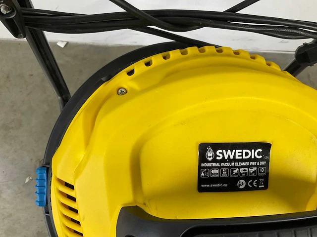 Swedic industrial vacuüm cleaner wet&dry - afbeelding 3 van  3